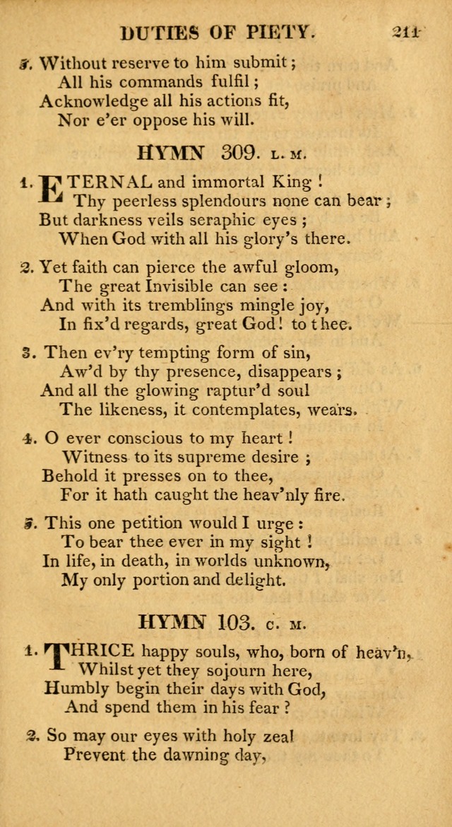 A Collection of Hymns and A Liturgy: for the use of Evangelical Lutheran Churches; to which are added prayers for families and individuals page 211