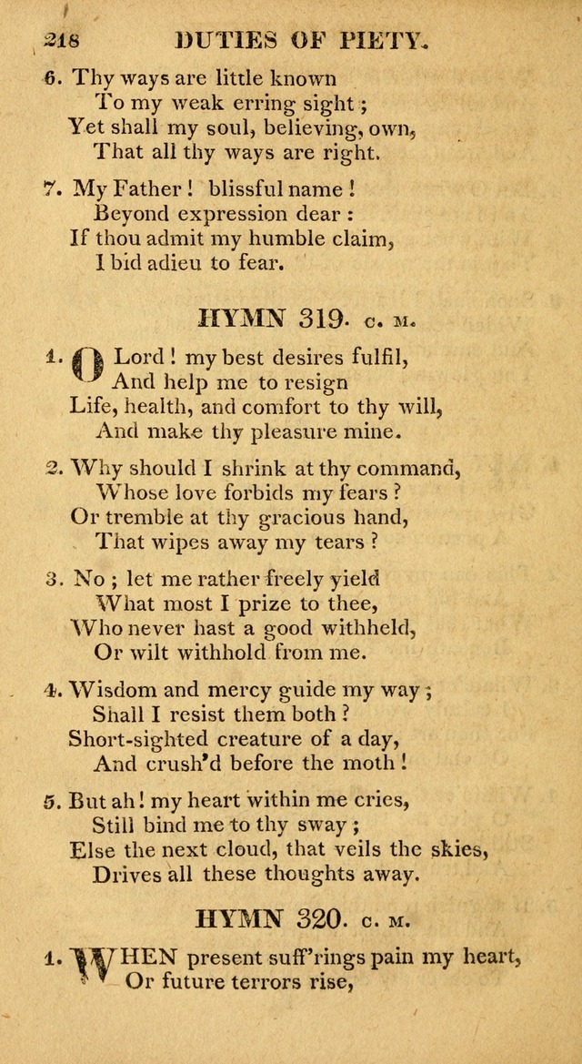 A Collection of Hymns and A Liturgy: for the use of Evangelical Lutheran Churches; to which are added prayers for families and individuals page 220