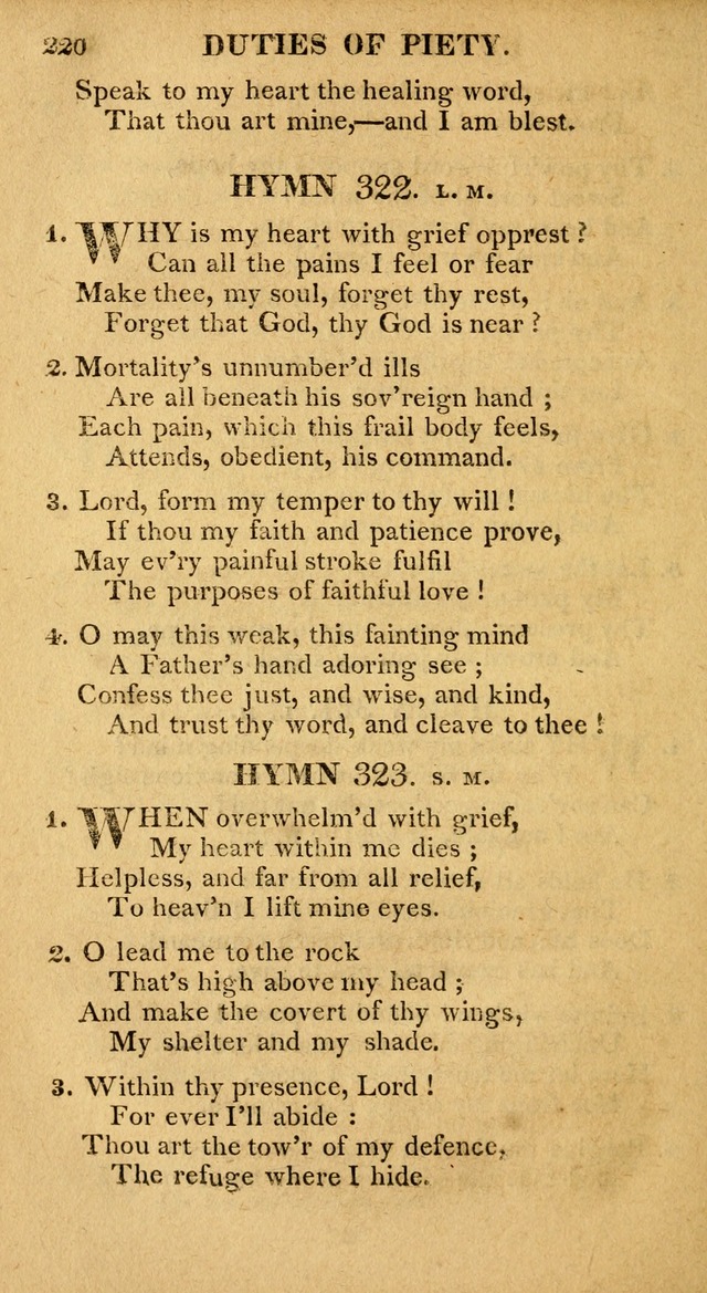 A Collection of Hymns and A Liturgy: for the use of Evangelical Lutheran Churches; to which are added prayers for families and individuals page 222