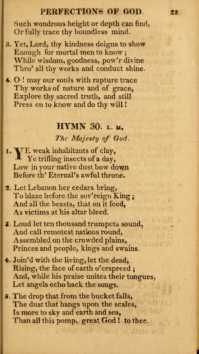 A Collection of Hymns and A Liturgy: for the use of Evangelical Lutheran Churches; to which are added prayers for families and individuals page 23