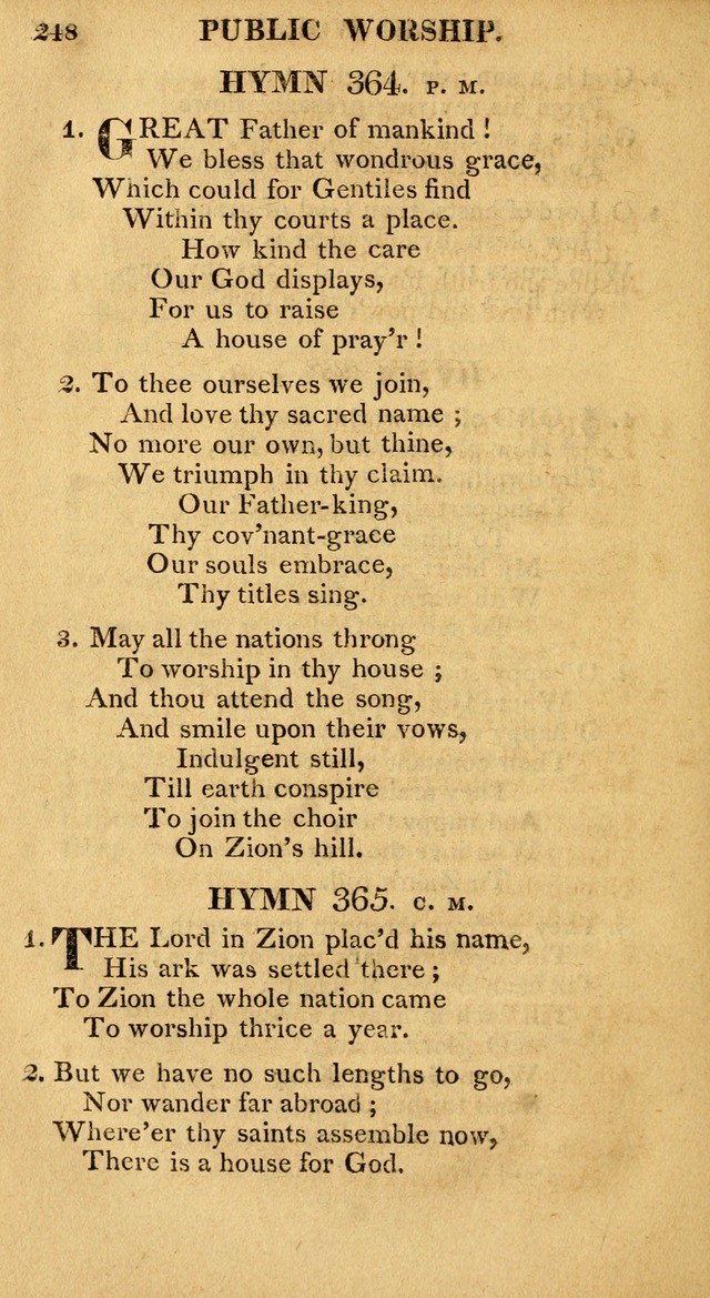 A Collection of Hymns and A Liturgy: for the use of Evangelical Lutheran Churches; to which are added prayers for families and individuals page 250