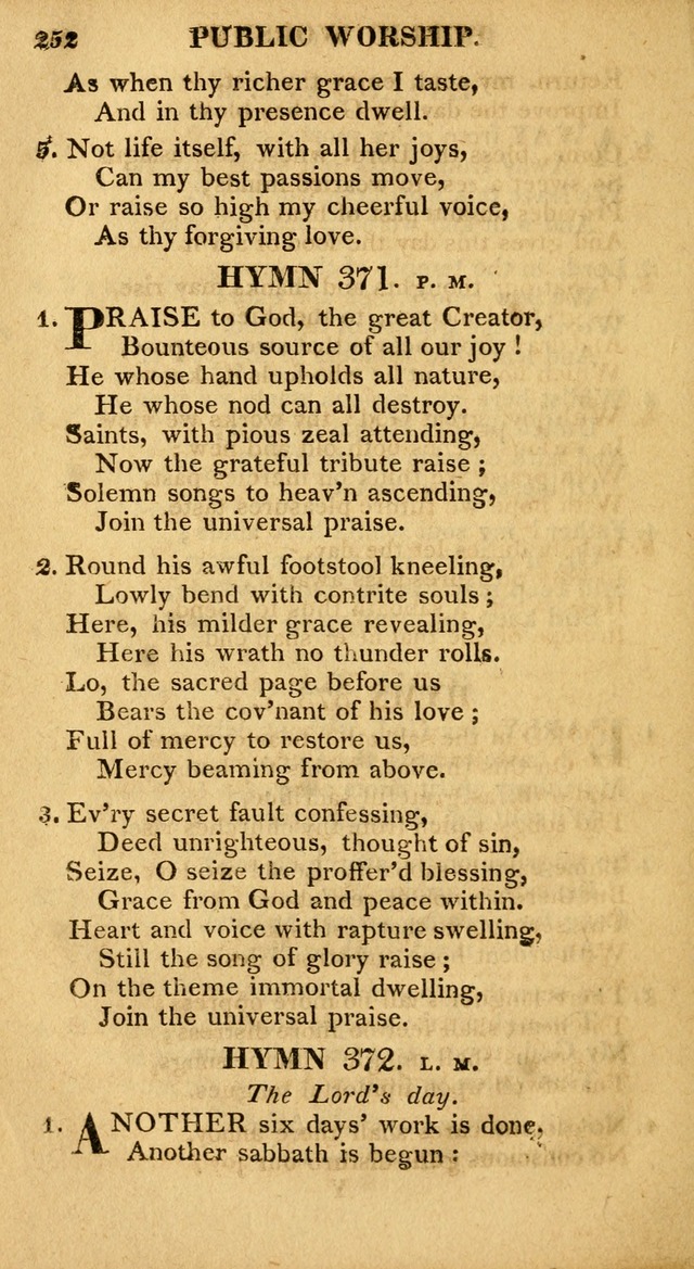 A Collection of Hymns and A Liturgy: for the use of Evangelical Lutheran Churches; to which are added prayers for families and individuals page 254