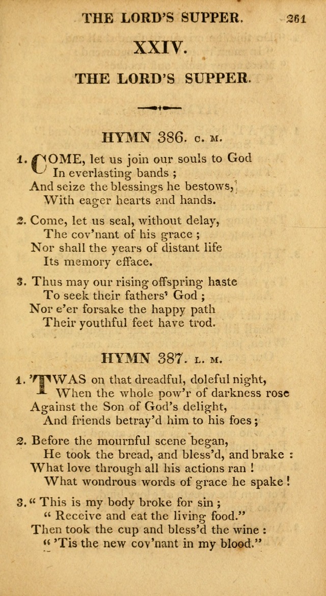 A Collection of Hymns and A Liturgy: for the use of Evangelical Lutheran Churches; to which are added prayers for families and individuals page 263