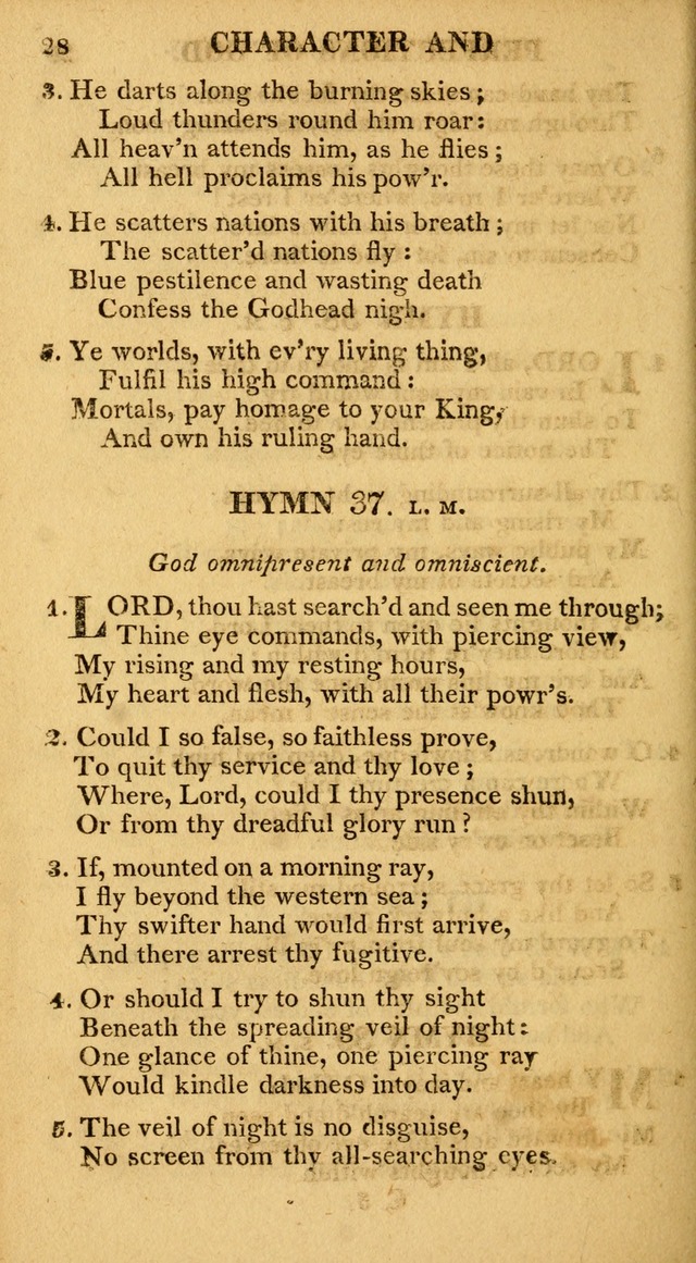 A Collection of Hymns and A Liturgy: for the use of Evangelical Lutheran Churches; to which are added prayers for families and individuals page 28