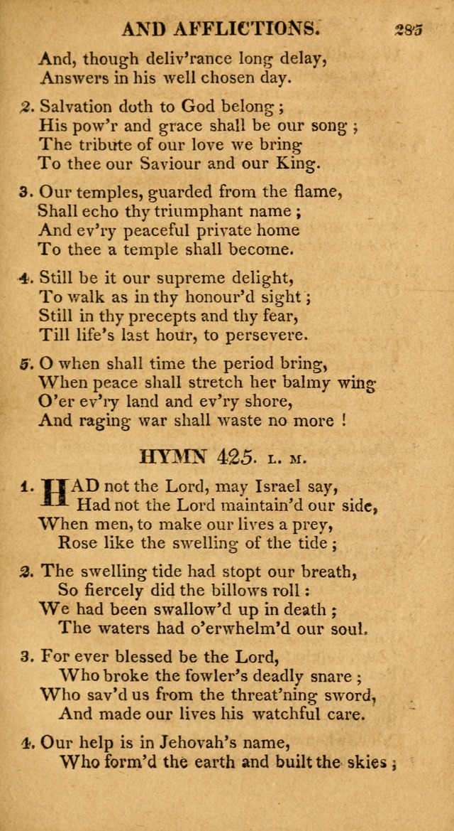 A Collection of Hymns and A Liturgy: for the use of Evangelical Lutheran Churches; to which are added prayers for families and individuals page 287