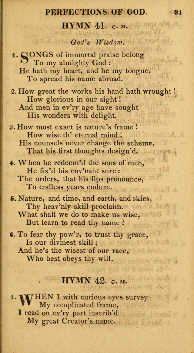 A Collection of Hymns and A Liturgy: for the use of Evangelical Lutheran Churches; to which are added prayers for families and individuals page 31