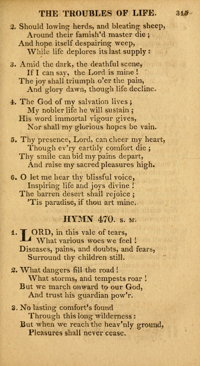 A Collection of Hymns and A Liturgy: for the use of Evangelical Lutheran Churches; to which are added prayers for families and individuals page 317