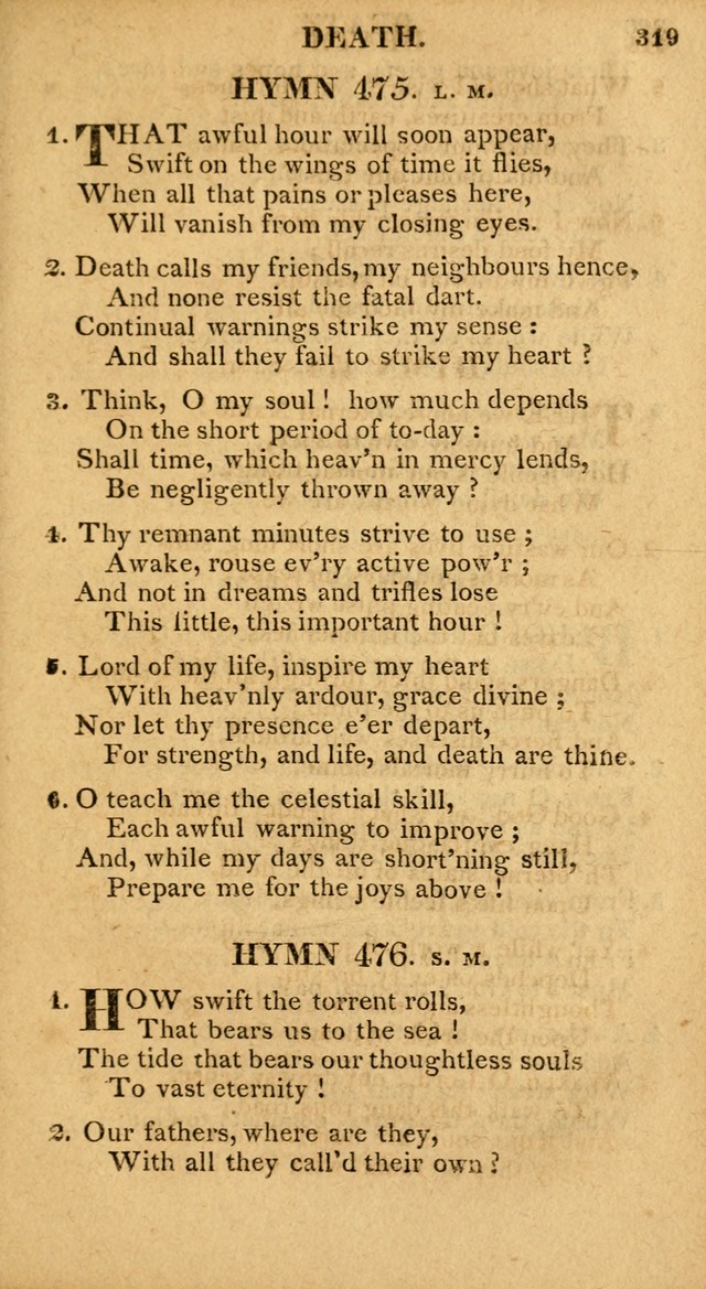 A Collection of Hymns and A Liturgy: for the use of Evangelical Lutheran Churches; to which are added prayers for families and individuals page 321