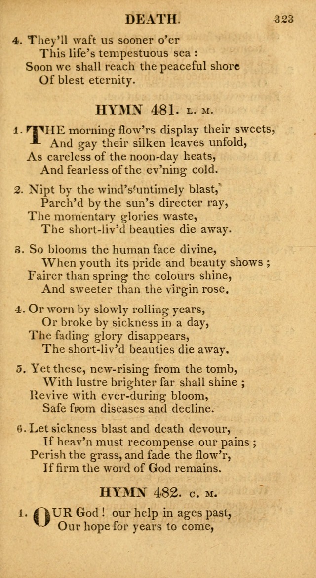 A Collection of Hymns and A Liturgy: for the use of Evangelical Lutheran Churches; to which are added prayers for families and individuals page 325