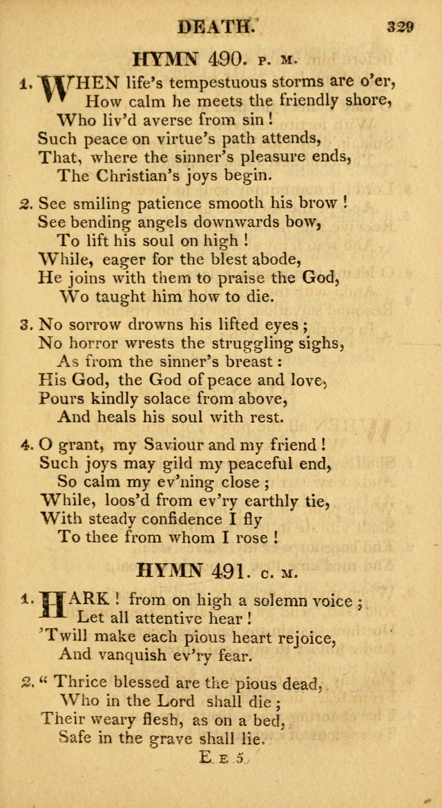 A Collection of Hymns and A Liturgy: for the use of Evangelical Lutheran Churches; to which are added prayers for families and individuals page 331