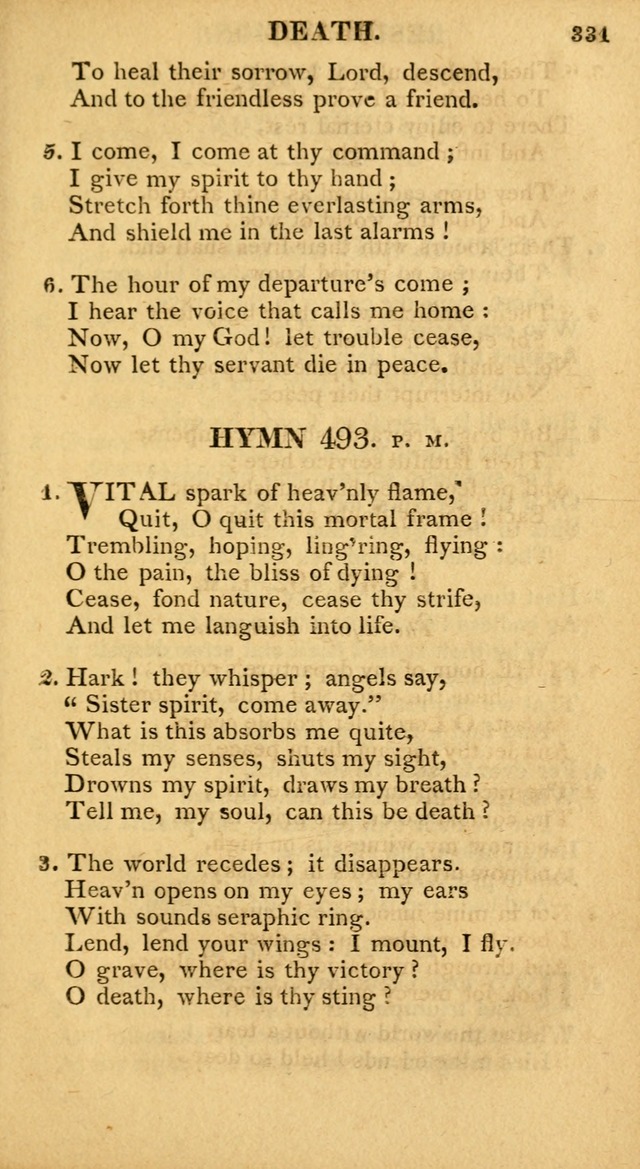 A Collection of Hymns and A Liturgy: for the use of Evangelical Lutheran Churches; to which are added prayers for families and individuals page 333