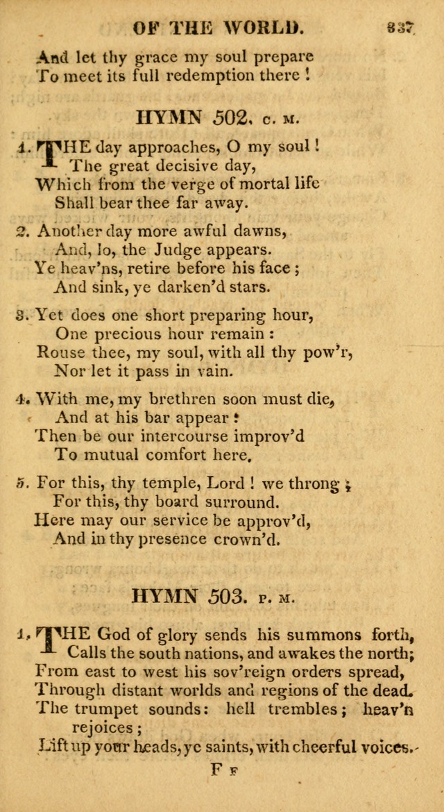 A Collection of Hymns and A Liturgy: for the use of Evangelical Lutheran Churches; to which are added prayers for families and individuals page 339