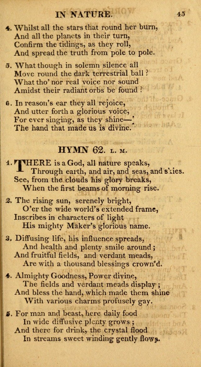 A Collection of Hymns and A Liturgy: for the use of Evangelical Lutheran Churches; to which are added prayers for families and individuals page 45