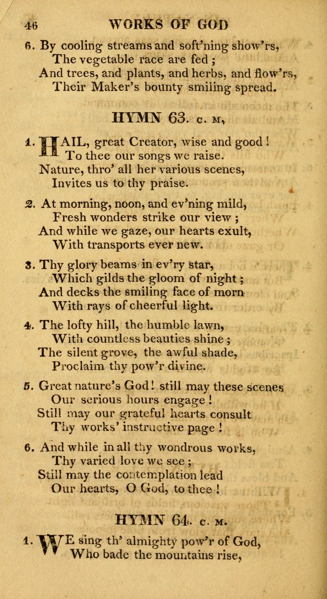 A Collection of Hymns and A Liturgy: for the use of Evangelical Lutheran Churches; to which are added prayers for families and individuals page 46