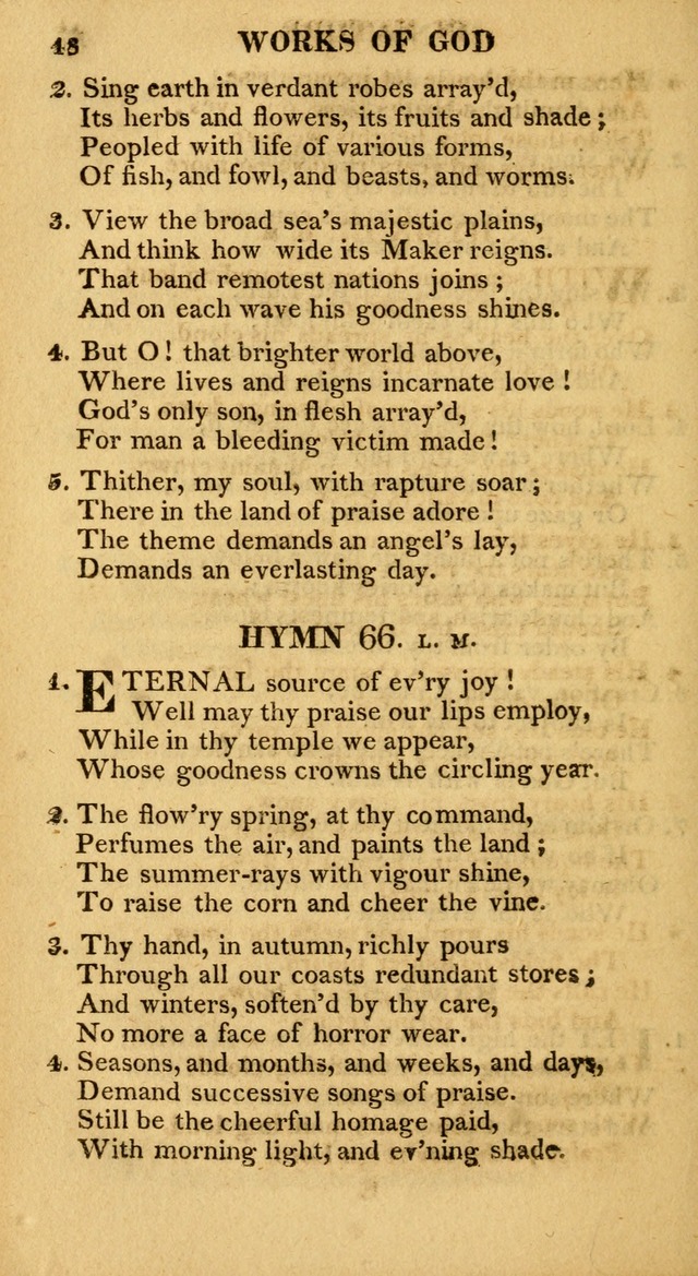 A Collection of Hymns and A Liturgy: for the use of Evangelical Lutheran Churches; to which are added prayers for families and individuals page 48