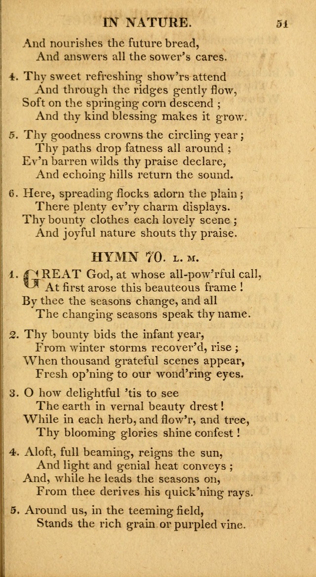 A Collection of Hymns and A Liturgy: for the use of Evangelical Lutheran Churches; to which are added prayers for families and individuals page 51