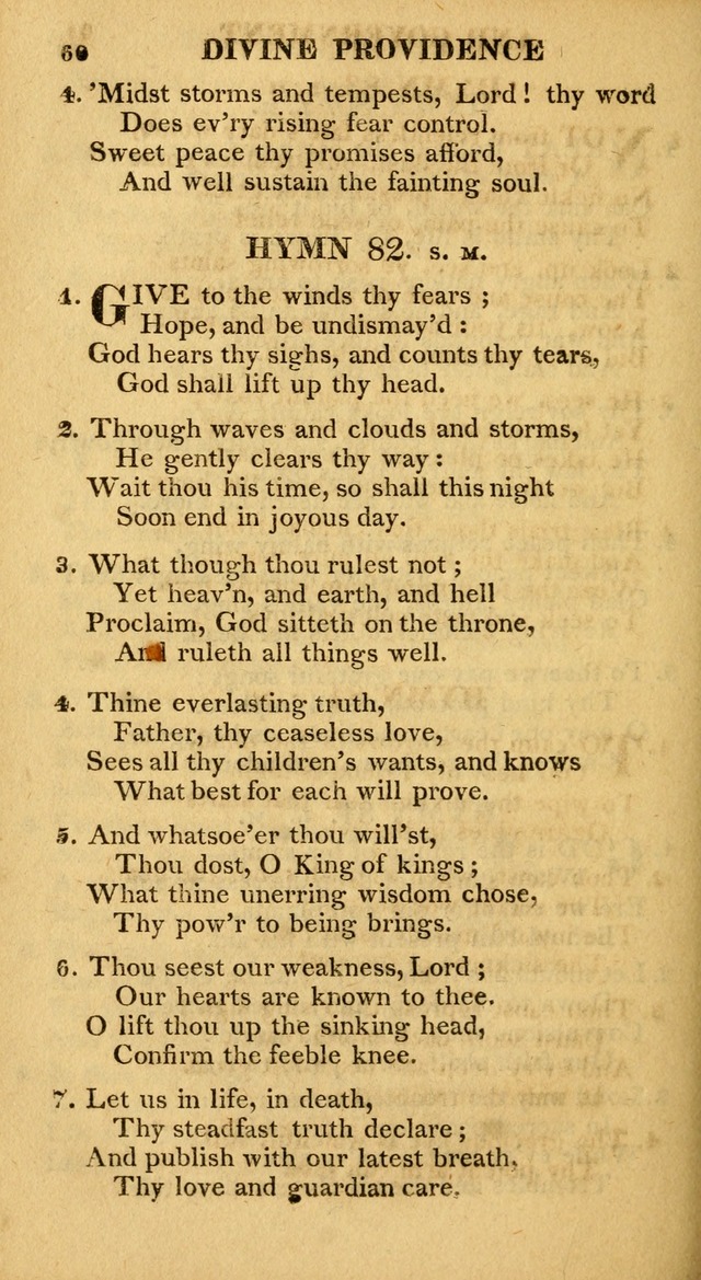 A Collection of Hymns and A Liturgy: for the use of Evangelical Lutheran Churches; to which are added prayers for families and individuals page 60