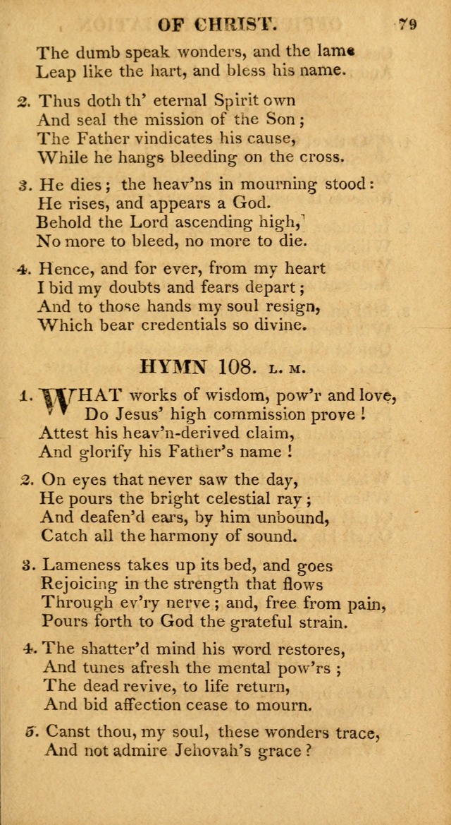 A Collection of Hymns and A Liturgy: for the use of Evangelical Lutheran Churches; to which are added prayers for families and individuals page 79