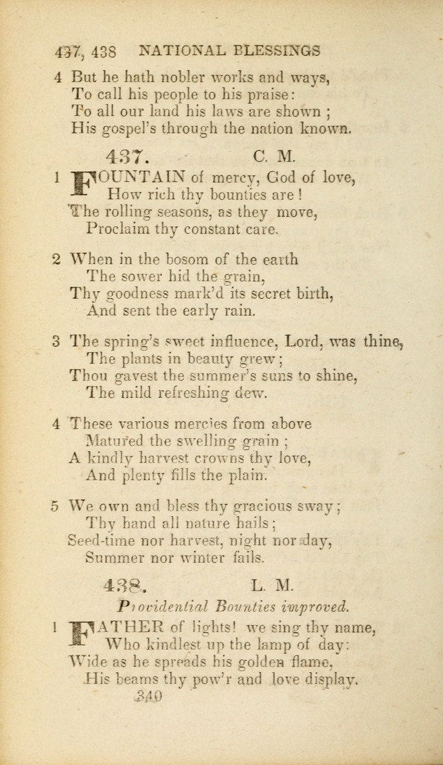 A Collection of Hymns and Prayers, for Public and Private Worship page 345