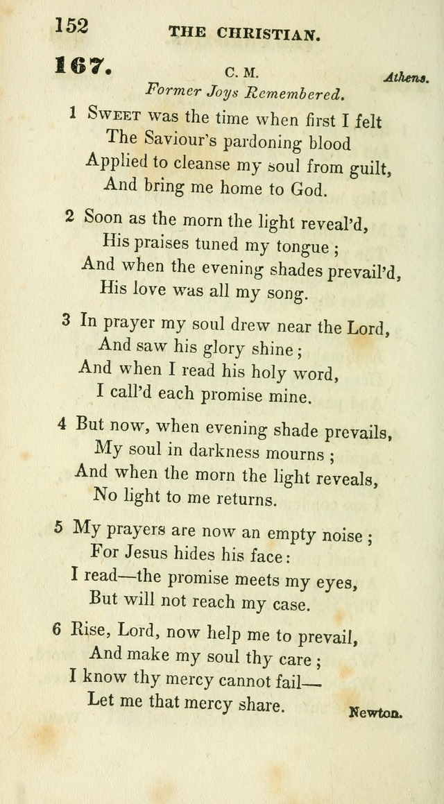 Conference Hymns : adapted to religious conferences, and meetings for prayer, to which is added a selection of the most favorite melodies in common use page 154