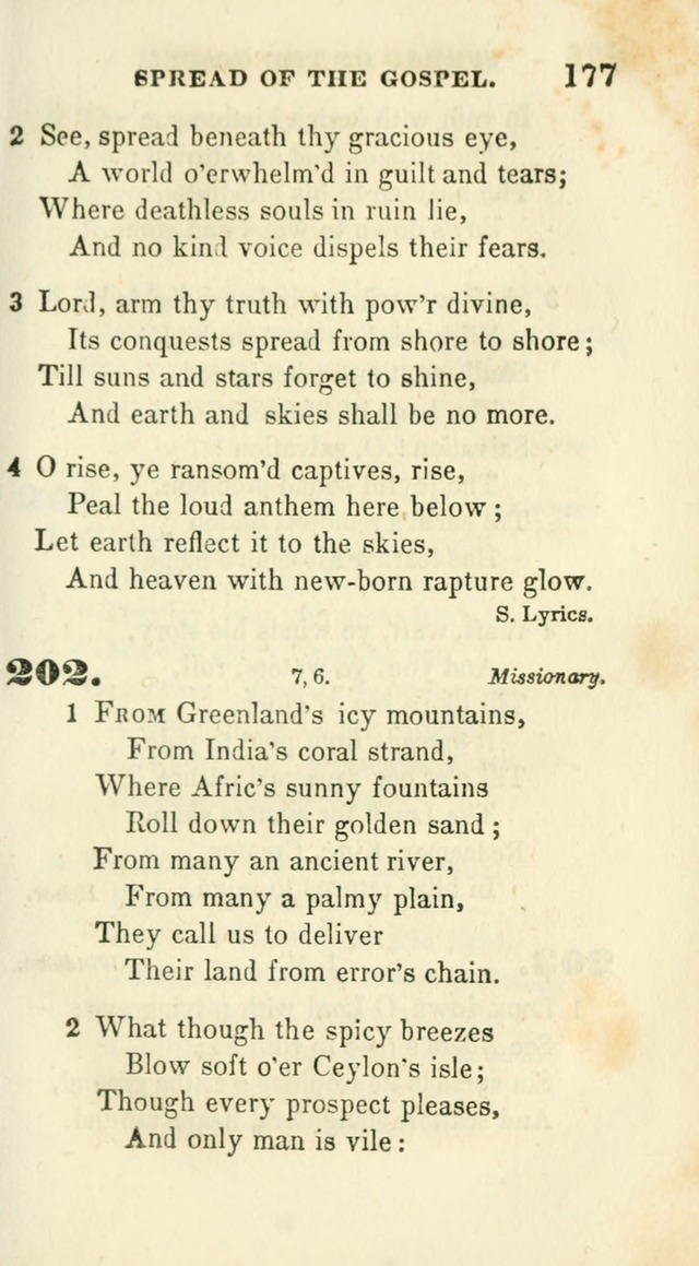 Conference Hymns : adapted to religious conferences, and meetings for prayer, to which is added a selection of the most favorite melodies in common use page 179