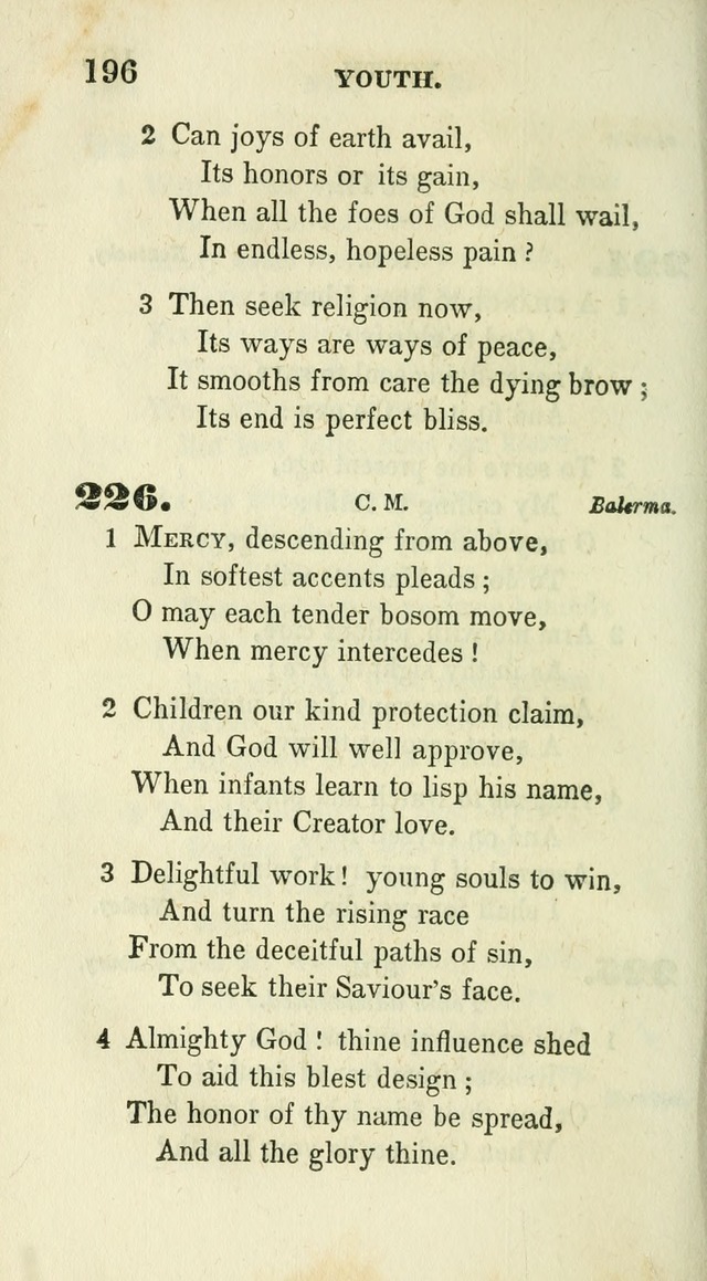 Conference Hymns : adapted to religious conferences, and meetings for prayer, to which is added a selection of the most favorite melodies in common use page 200