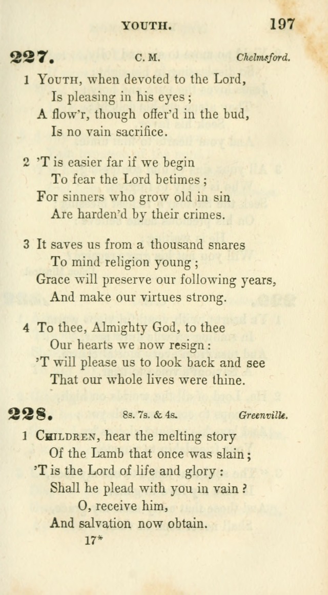 Conference Hymns : adapted to religious conferences, and meetings for prayer, to which is added a selection of the most favorite melodies in common use page 201