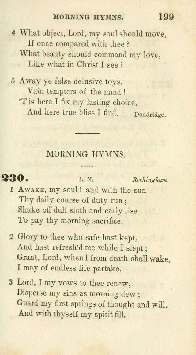 Conference Hymns : adapted to religious conferences, and meetings for prayer, to which is added a selection of the most favorite melodies in common use page 203