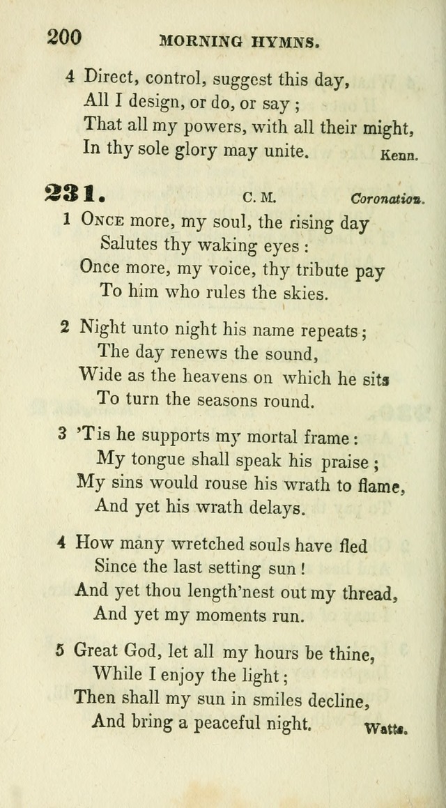 Conference Hymns : adapted to religious conferences, and meetings for prayer, to which is added a selection of the most favorite melodies in common use page 204