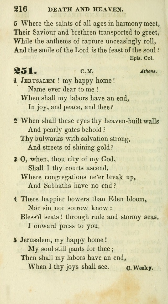 Conference Hymns : adapted to religious conferences, and meetings for prayer, to which is added a selection of the most favorite melodies in common use page 220