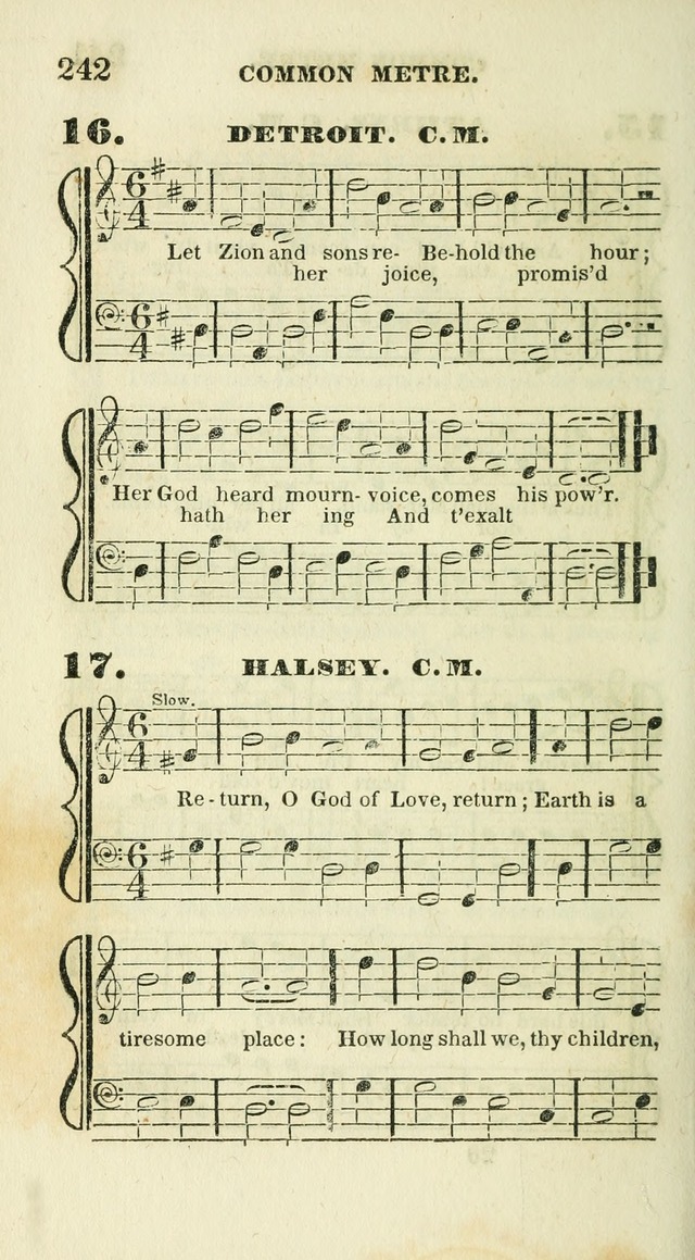 Conference Hymns : adapted to religious conferences, and meetings for prayer, to which is added a selection of the most favorite melodies in common use page 246