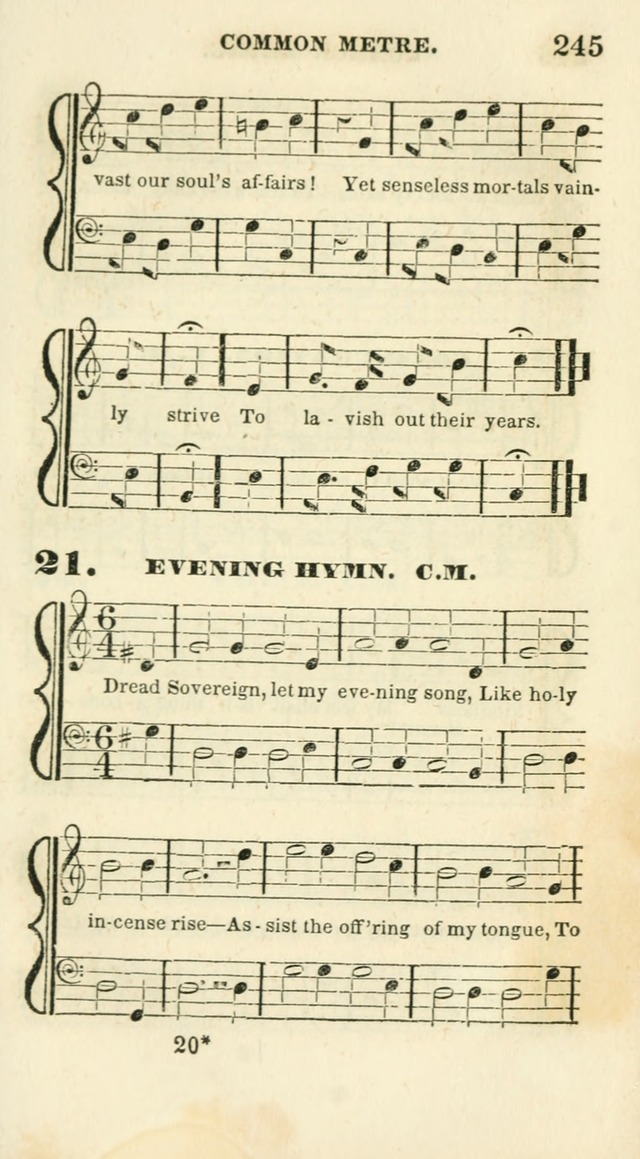 Conference Hymns : adapted to religious conferences, and meetings for prayer, to which is added a selection of the most favorite melodies in common use page 249