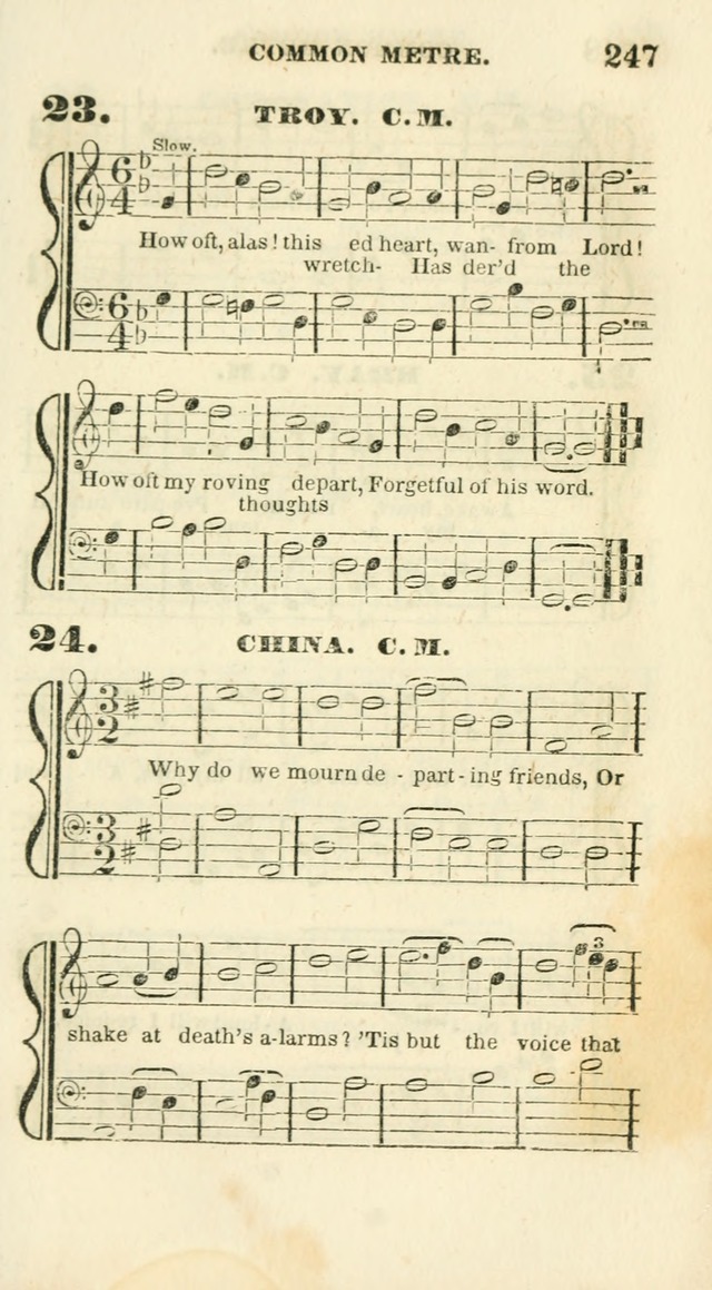 Conference Hymns : adapted to religious conferences, and meetings for prayer, to which is added a selection of the most favorite melodies in common use page 251