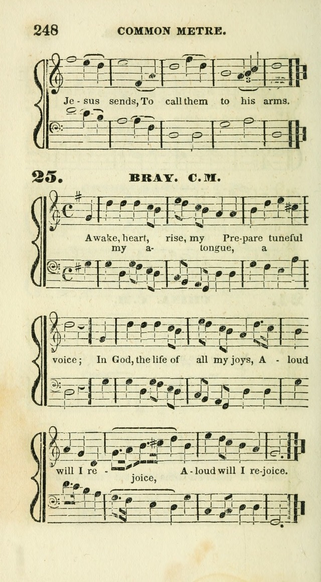 Conference Hymns : adapted to religious conferences, and meetings for prayer, to which is added a selection of the most favorite melodies in common use page 252