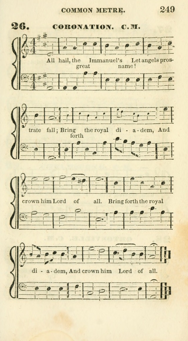 Conference Hymns : adapted to religious conferences, and meetings for prayer, to which is added a selection of the most favorite melodies in common use page 253