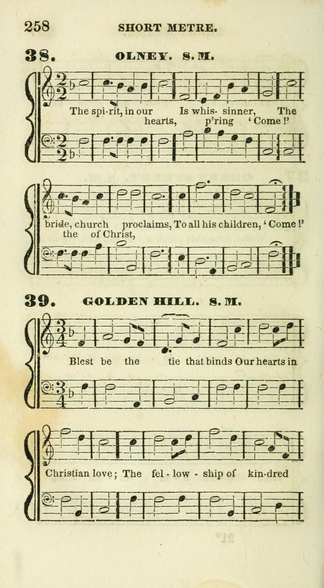 Conference Hymns : adapted to religious conferences, and meetings for prayer, to which is added a selection of the most favorite melodies in common use page 262