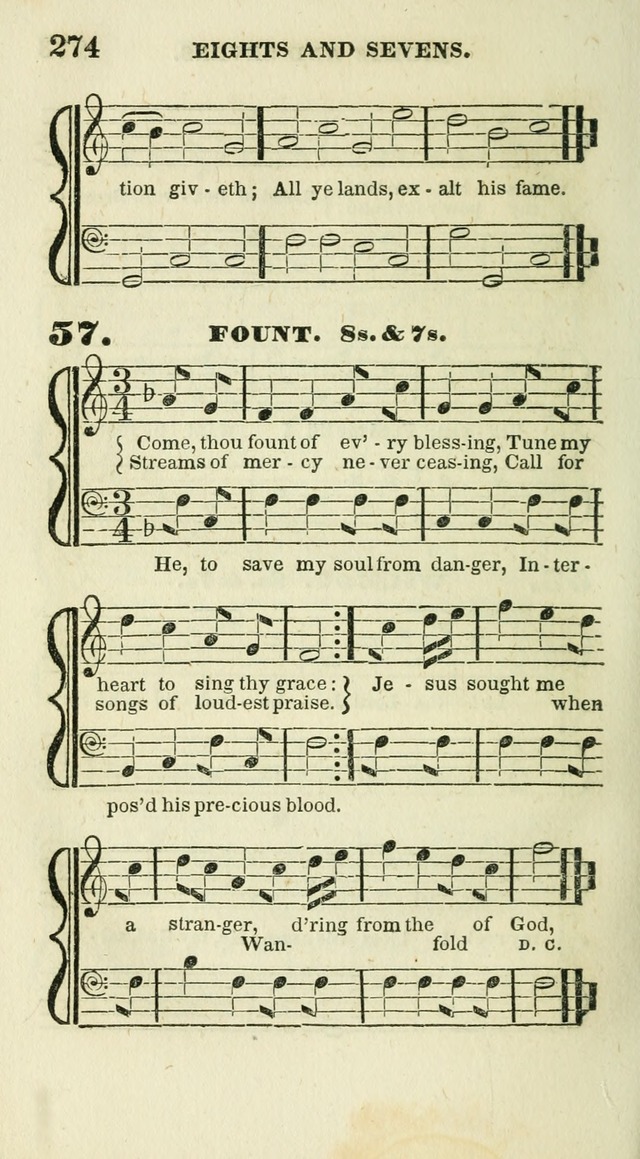 Conference Hymns : adapted to religious conferences, and meetings for prayer, to which is added a selection of the most favorite melodies in common use page 278