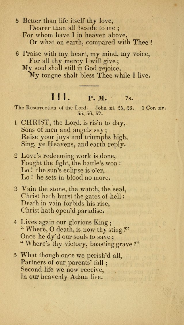 Christian Hymns: adapted to the worship of God our Saviour in public and private devotion, compiled from the most approved ancient and modern authors, for the Central Universalist Society... page 101