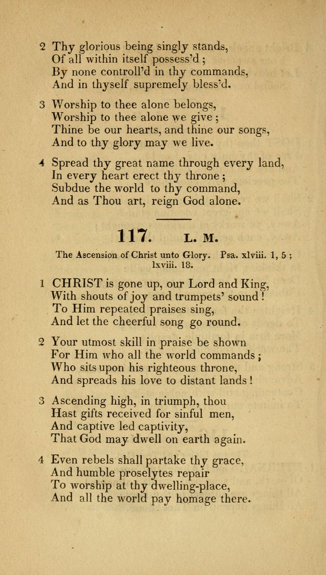 Christian Hymns: adapted to the worship of God our Saviour in public and private devotion, compiled from the most approved ancient and modern authors, for the Central Universalist Society... page 105