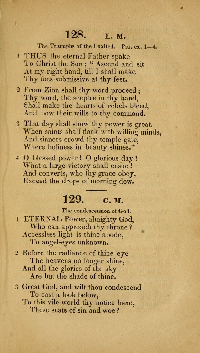 Christian Hymns: adapted to the worship of God our Saviour in public and private devotion, compiled from the most approved ancient and modern authors, for the Central Universalist Society... page 116