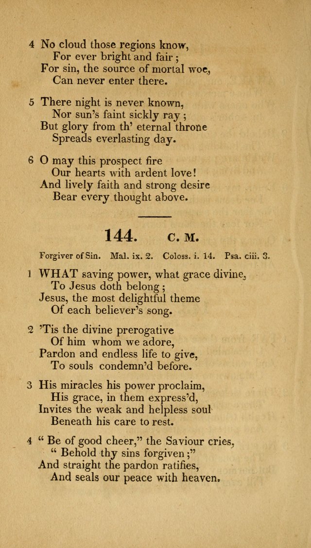 Christian Hymns: adapted to the worship of God our Saviour in public and private devotion, compiled from the most approved ancient and modern authors, for the Central Universalist Society... page 127