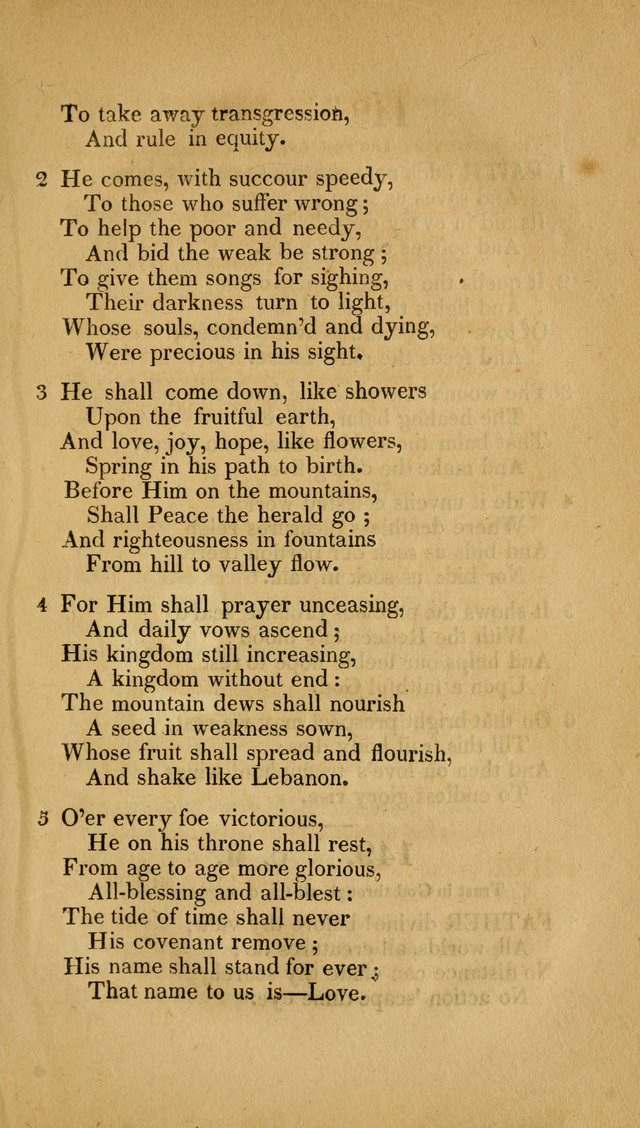 Christian Hymns: adapted to the worship of God our Saviour in public and private devotion, compiled from the most approved ancient and modern authors, for the Central Universalist Society... page 130