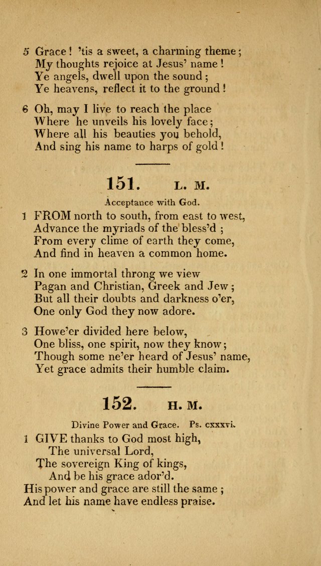 Christian Hymns: adapted to the worship of God our Saviour in public and private devotion, compiled from the most approved ancient and modern authors, for the Central Universalist Society... page 133