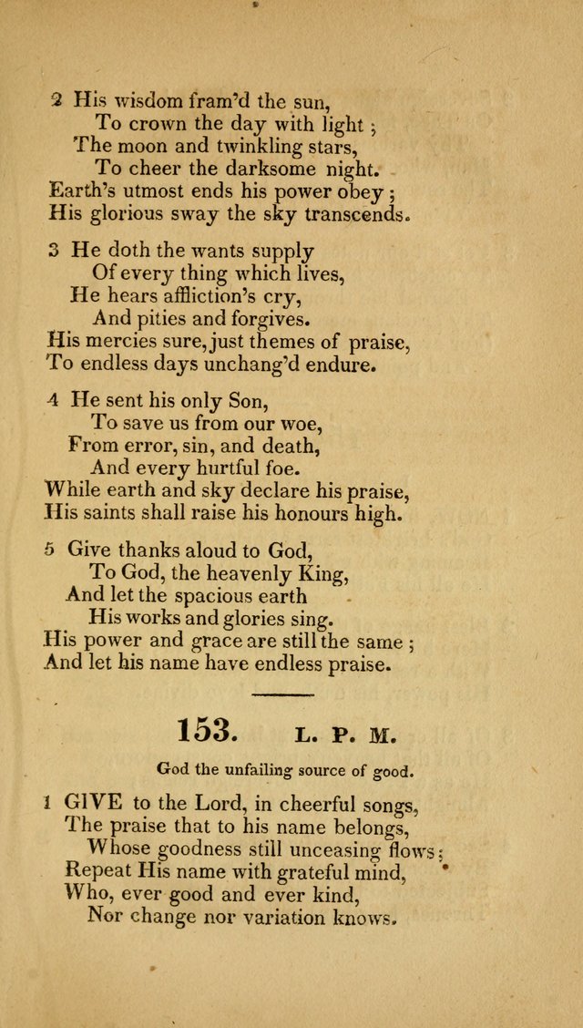 Christian Hymns: adapted to the worship of God our Saviour in public and private devotion, compiled from the most approved ancient and modern authors, for the Central Universalist Society... page 134