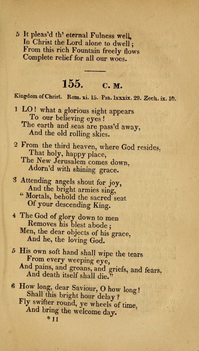 Christian Hymns: adapted to the worship of God our Saviour in public and private devotion, compiled from the most approved ancient and modern authors, for the Central Universalist Society... page 136