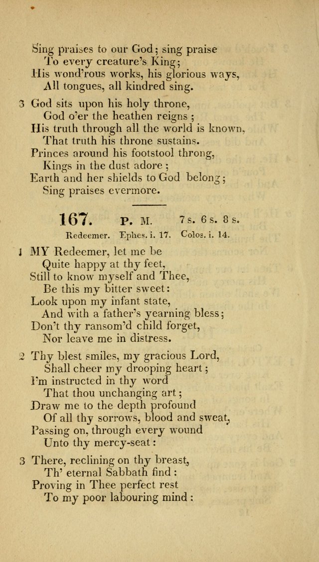 Christian Hymns: adapted to the worship of God our Saviour in public and private devotion, compiled from the most approved ancient and modern authors, for the Central Universalist Society... page 143