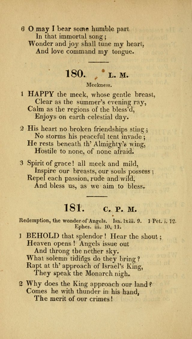 Christian Hymns: adapted to the worship of God our Saviour in public and private devotion, compiled from the most approved ancient and modern authors, for the Central Universalist Society... page 153