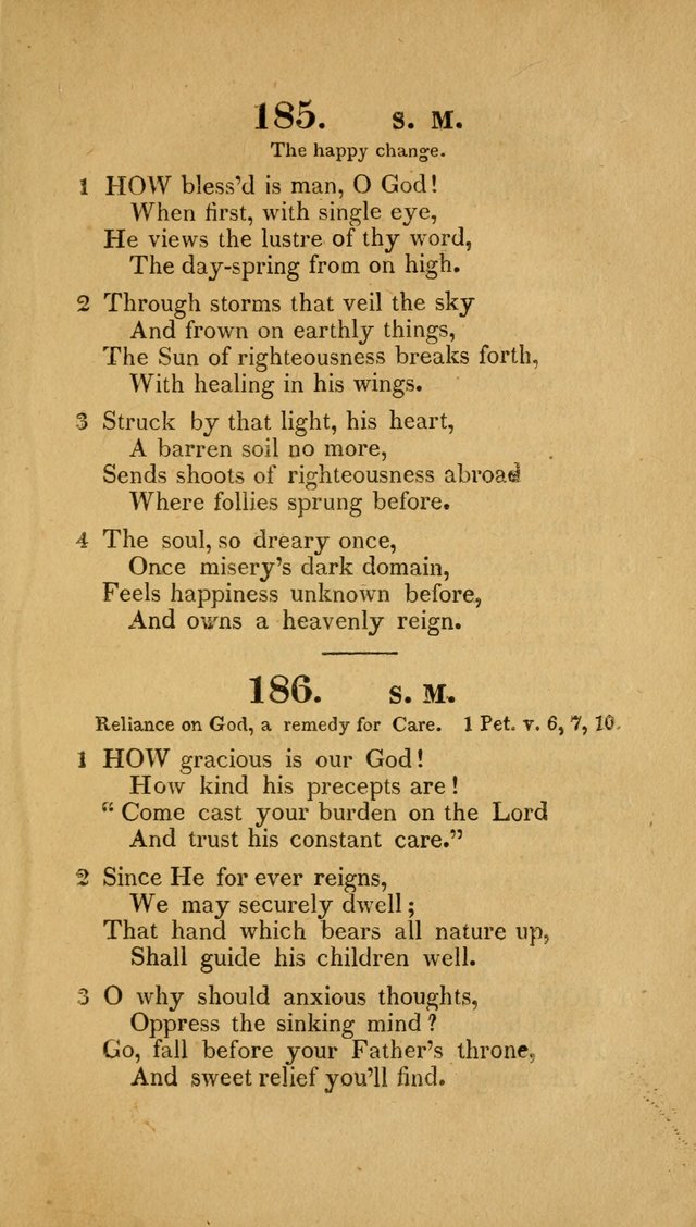 Christian Hymns: adapted to the worship of God our Saviour in public and private devotion, compiled from the most approved ancient and modern authors, for the Central Universalist Society... page 156