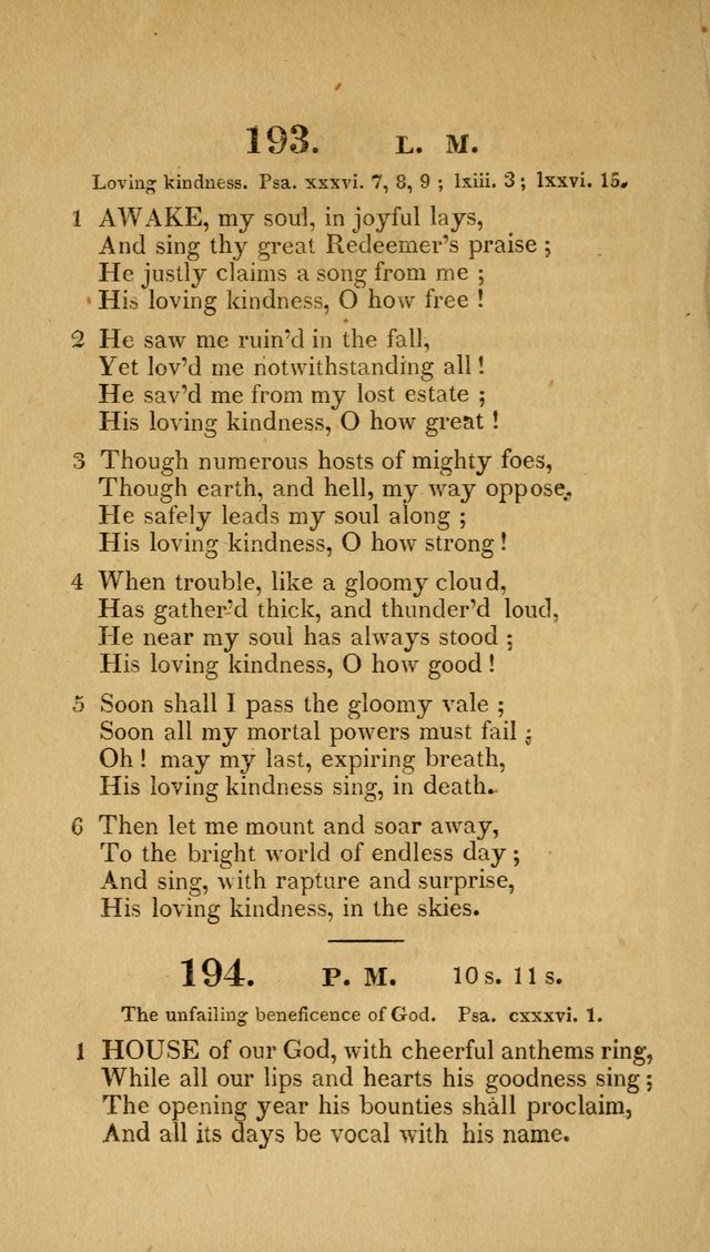 Christian Hymns: adapted to the worship of God our Saviour in public and private devotion, compiled from the most approved ancient and modern authors, for the Central Universalist Society... page 161