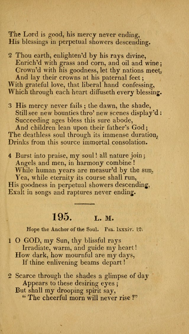 Christian Hymns: adapted to the worship of God our Saviour in public and private devotion, compiled from the most approved ancient and modern authors, for the Central Universalist Society... page 162